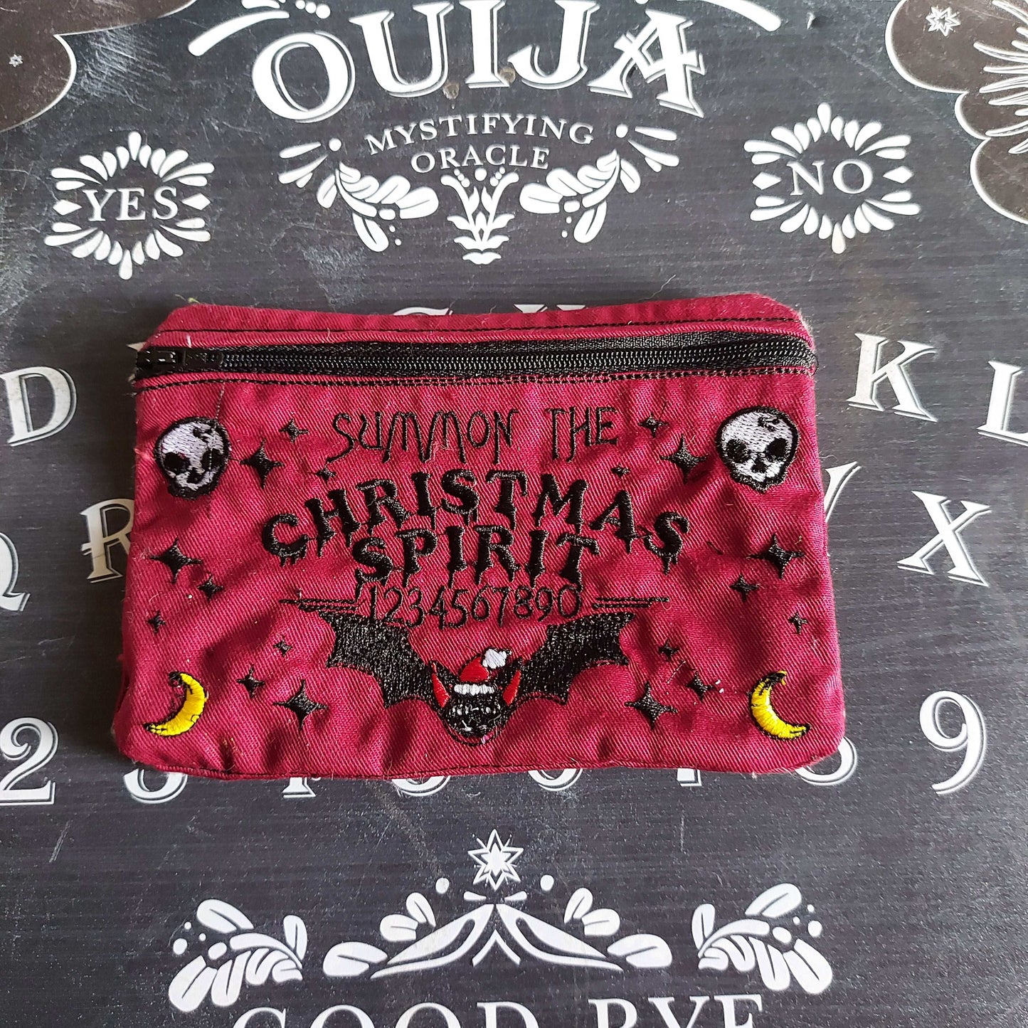 SUMMON THE SPIRIT ZIPPER PURSE