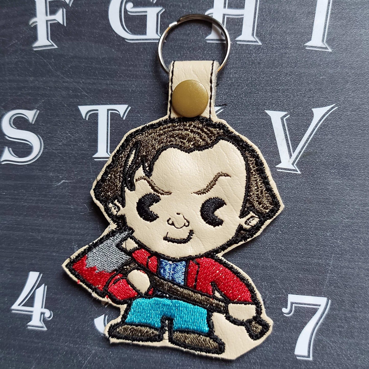 Here's Johnny Keychain