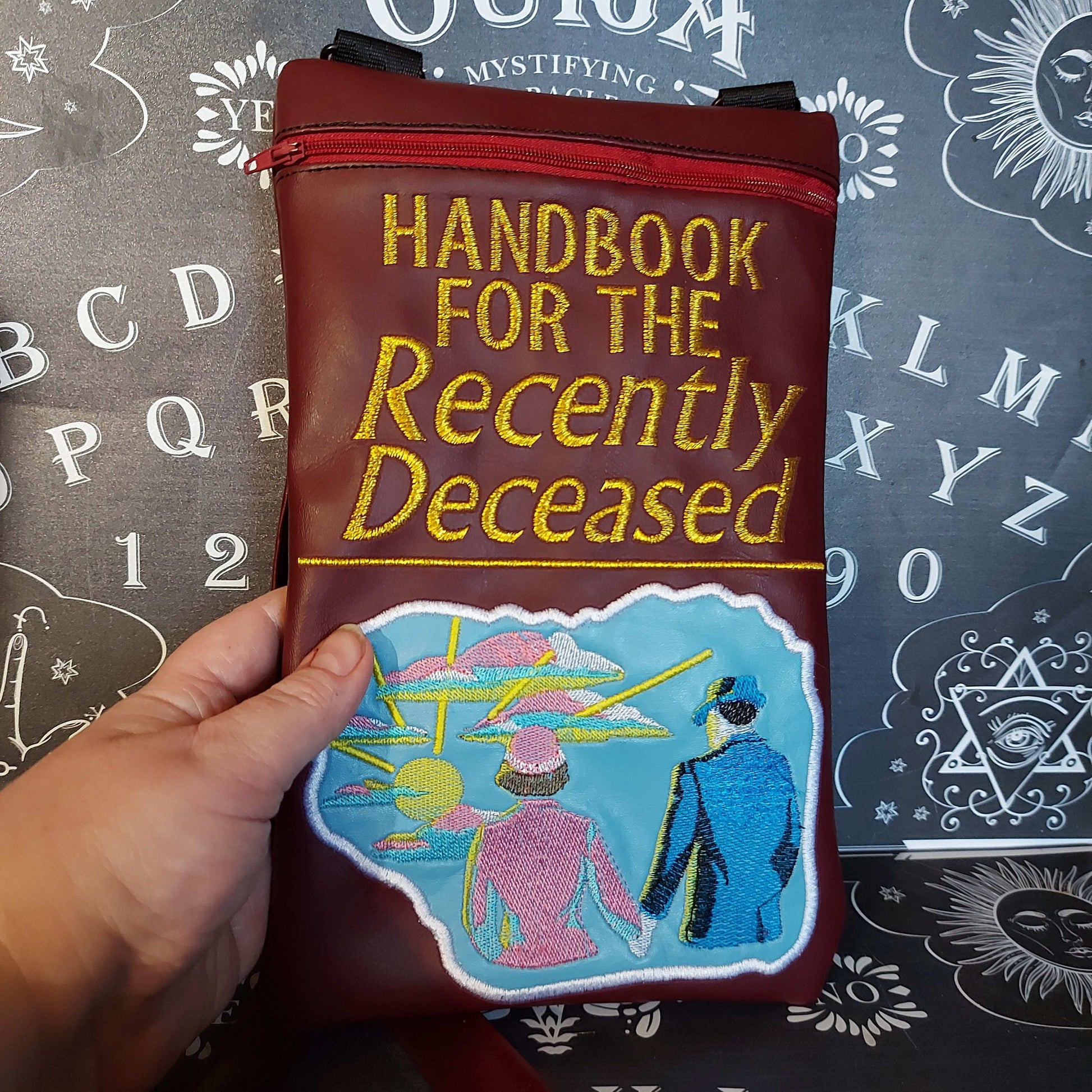 RECENTLY DECEASED Mini crossbody bag