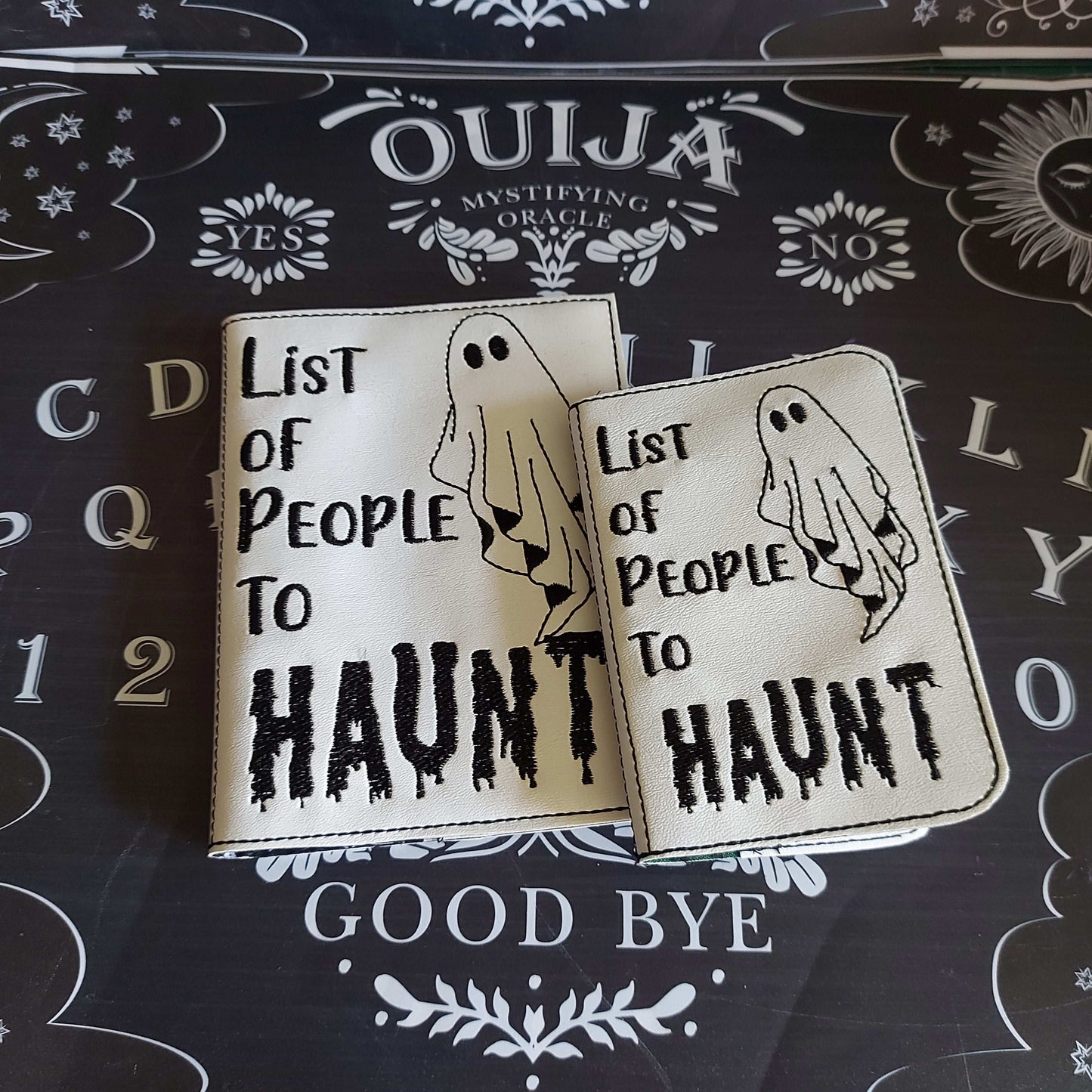 List of People to Haunt Notebook Covers with notebook