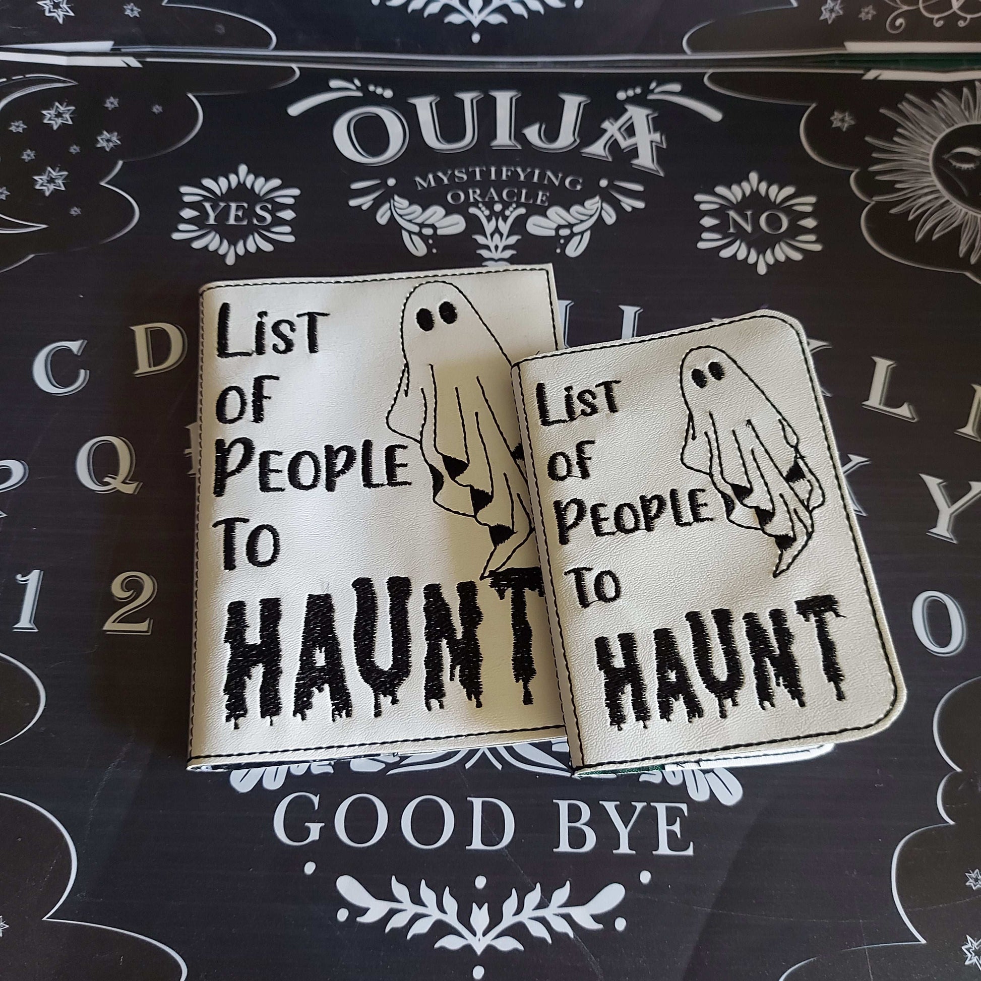 List of People to Haunt Notebook Covers with notebook