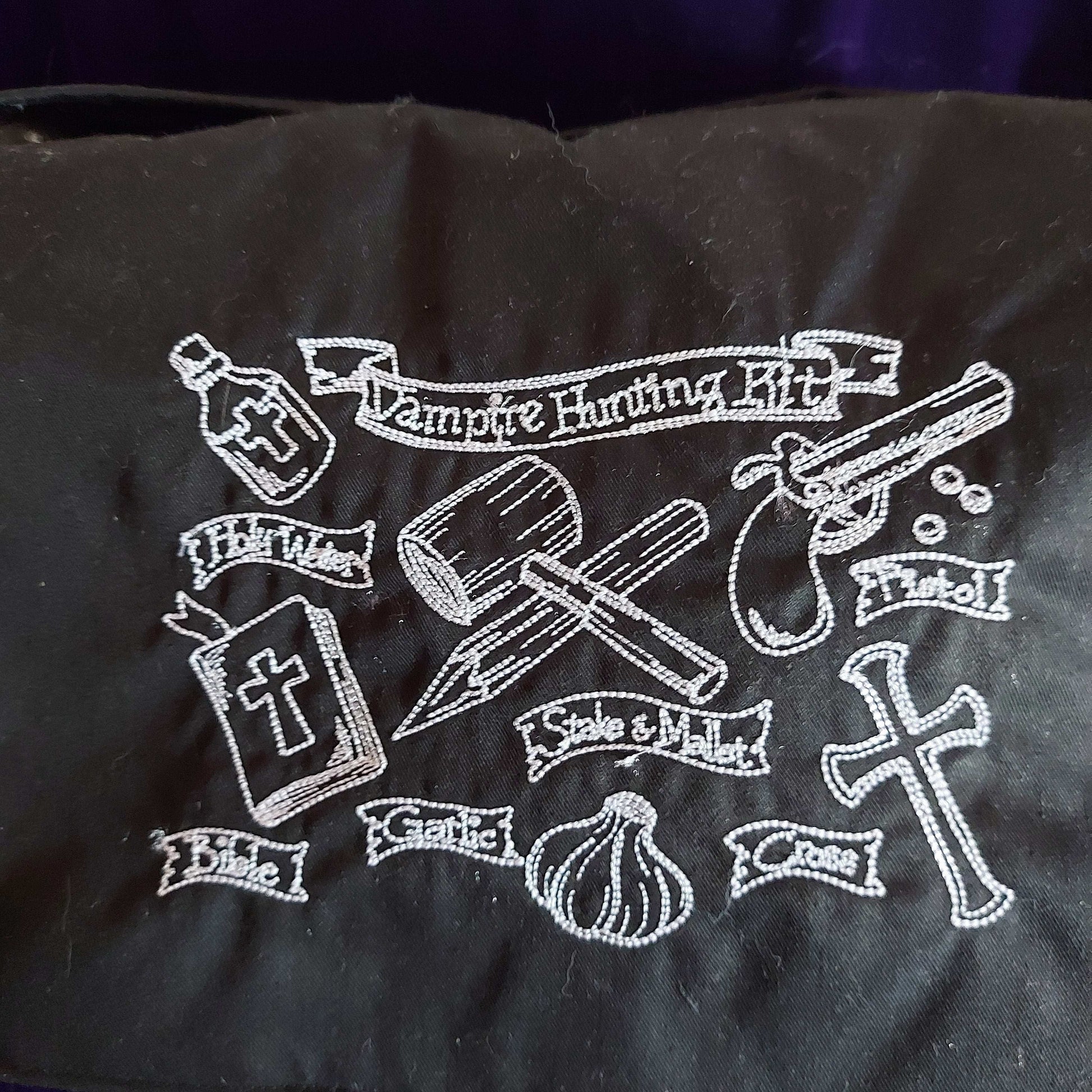 THE VAMPIRE HUNTER MESSENGER BAG