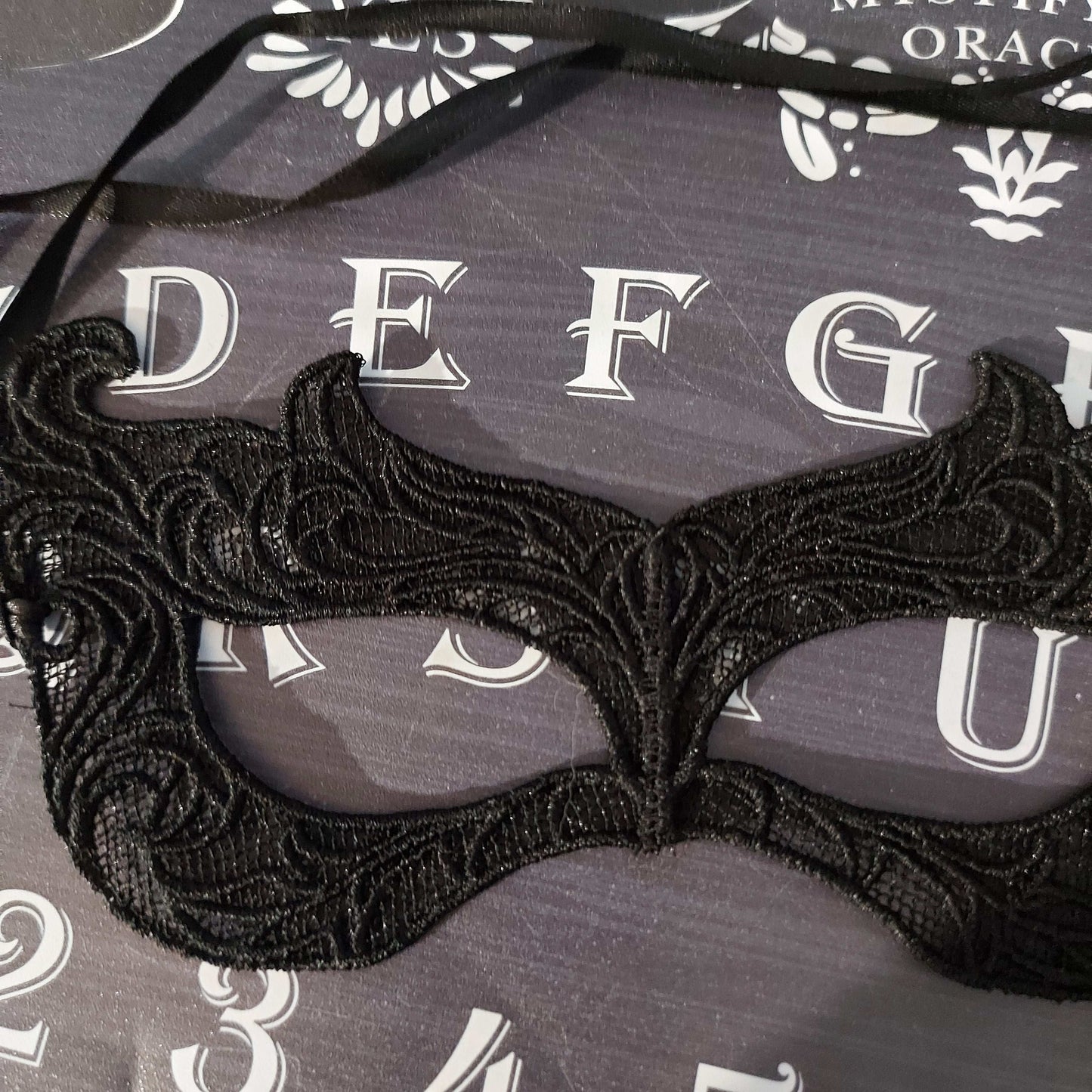 Macabre Masquerade Lace Mask