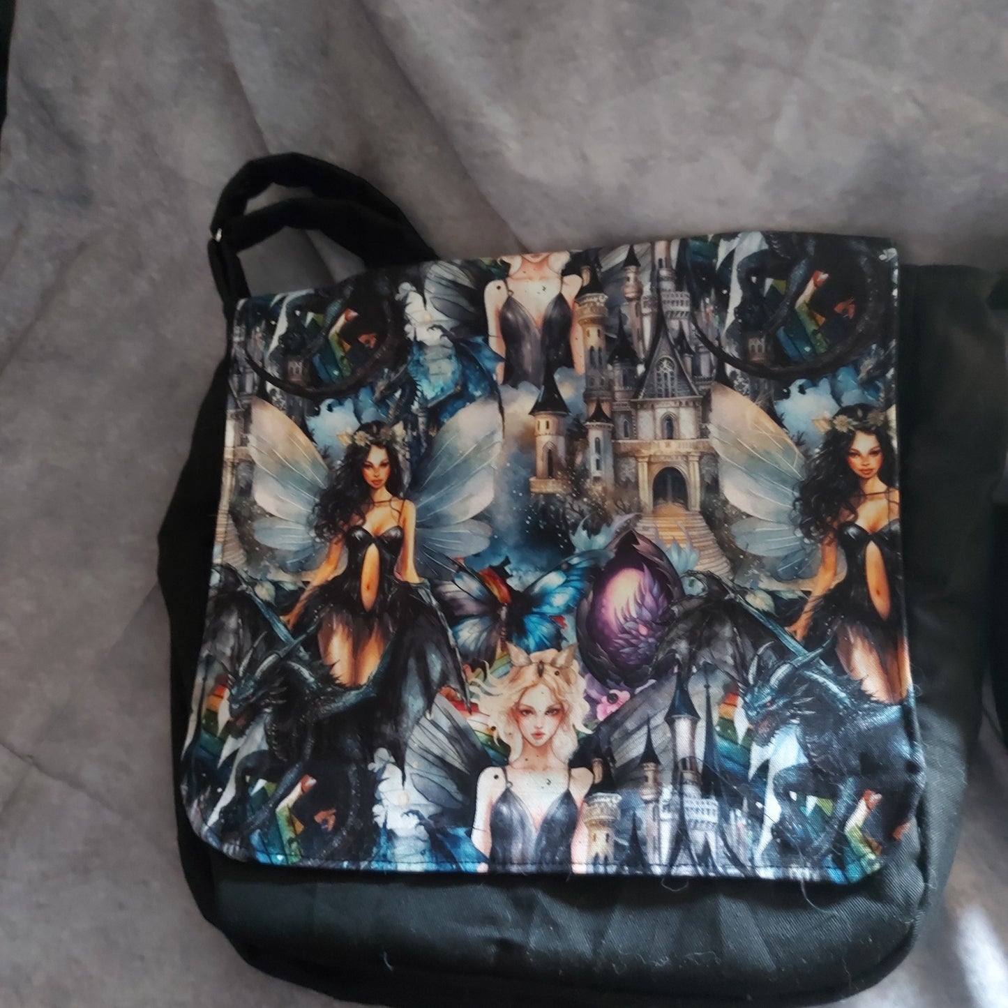 DARK FAE MESSENGER BAG